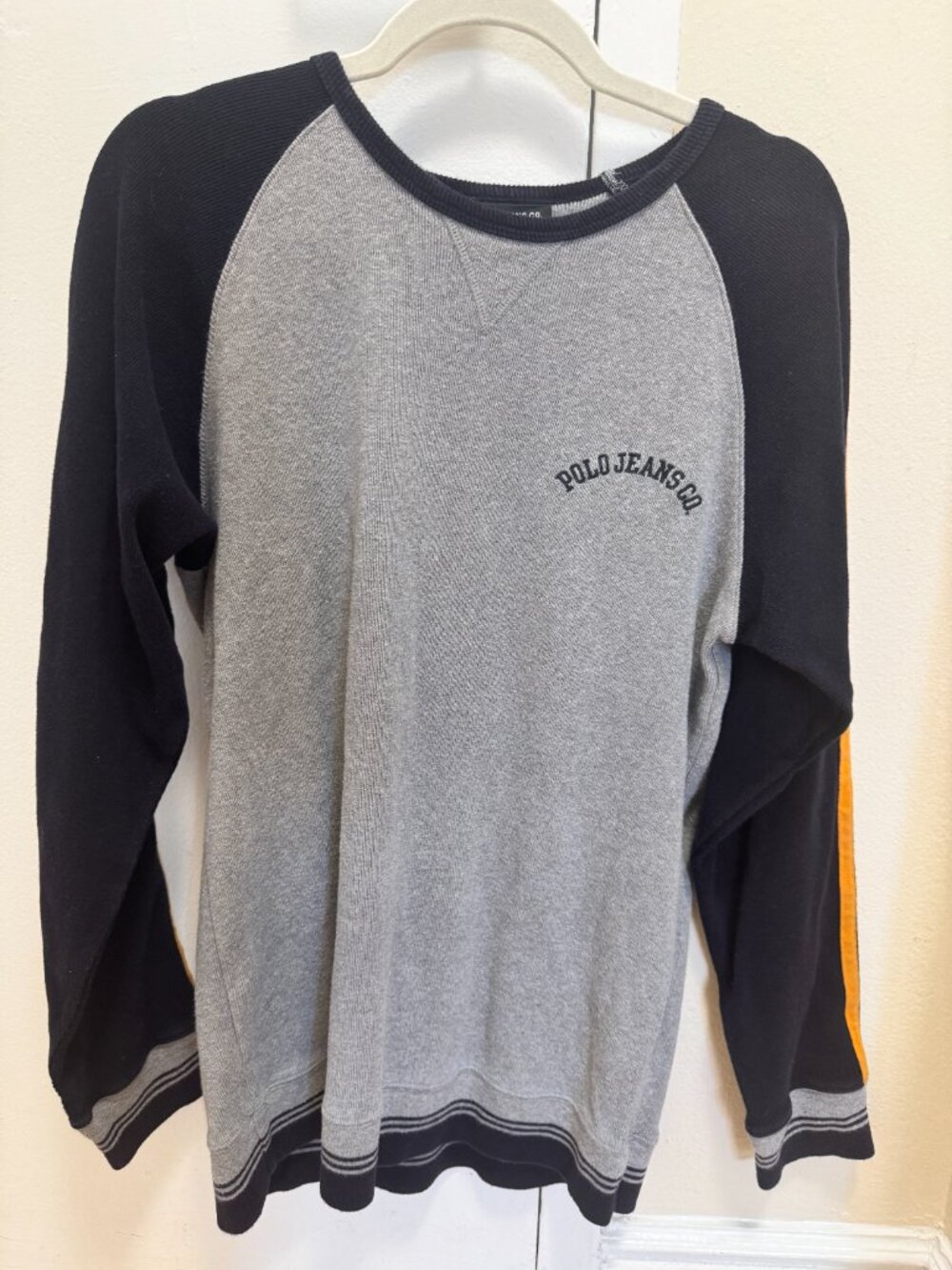 Vintage Men's Polo Sweater- Size Medium